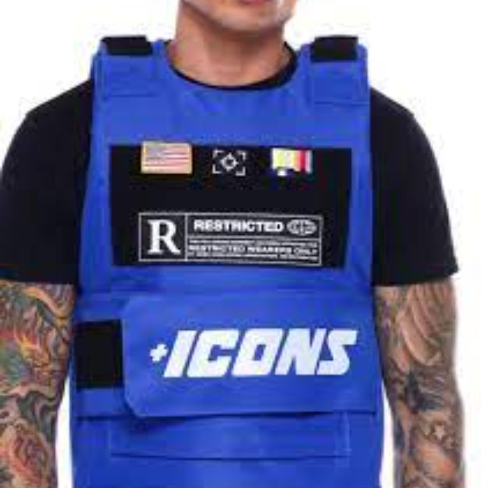 Hudson Icon Vest: Royal Blue Reflective